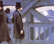 Gustave Caillebotte Le Pont de L-Europe Spain oil painting artist